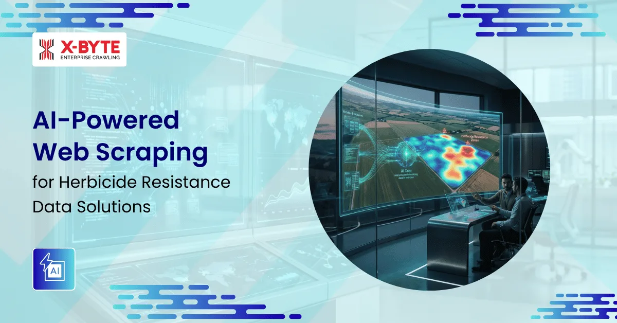 AI-Powered Web Scraping for Herbicide Resistance Data Solutions