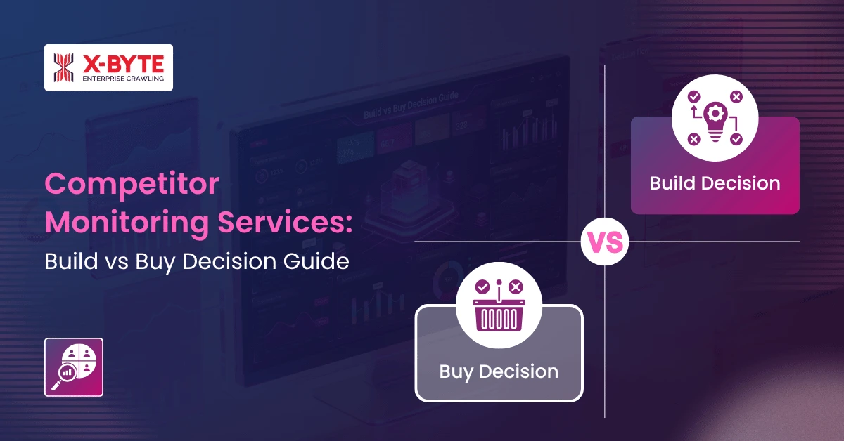 Competitor Monitoring Services – Build vs Buy Decision Guide