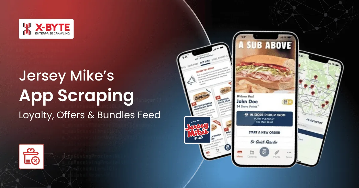 Jersey Mike’s App Scraping: Loyalty, Offers & Bundles Feed
